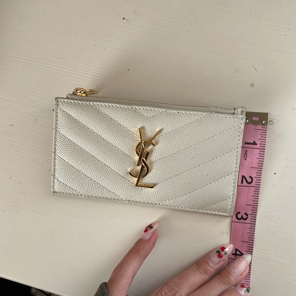 YSL small cream wallet - Picture 13 of 13